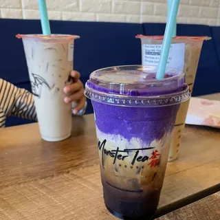 Ube Coffee Latte