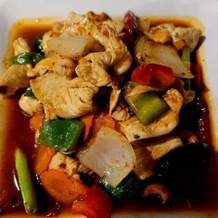 Cashew chicken