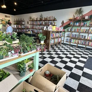 Inside  the store