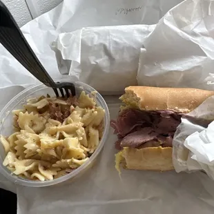 Pastrami and The Cemetery Pasta Salad