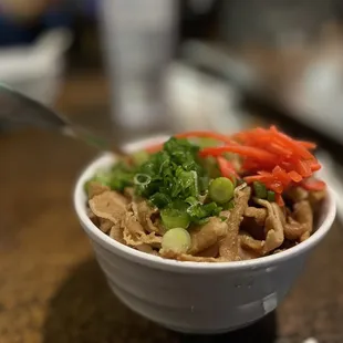 Small Pork Belly Bowl