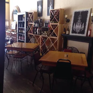 A good wine selection as well.