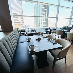 Restaurant with a great view
