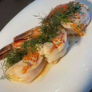 Charred Prawns