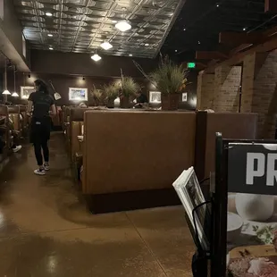 Inside dining area (separate from bar with smoking)