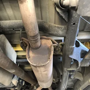 Factory muffler