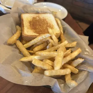 Kids grilled cheese