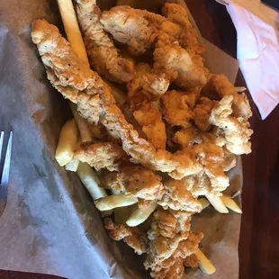 Fried Fajita bites.