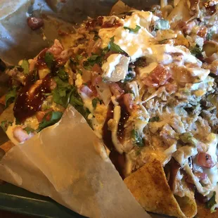 Trash can Nachos.