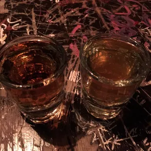 Whiskey and the &quot;infamous&quot; pickle back. Yess