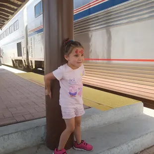 amazed by the swiftness of the Amtrak