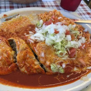 Shredded Beef Burrito