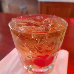 a close up of a glass of wine