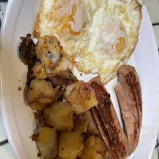 Corn Beef Hash Two Eggs