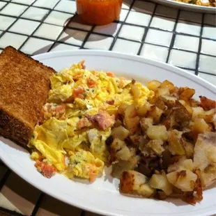 Salmon Scramble