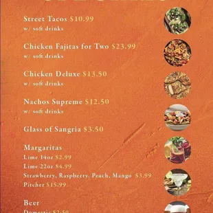 Cinco de Mayo Specials