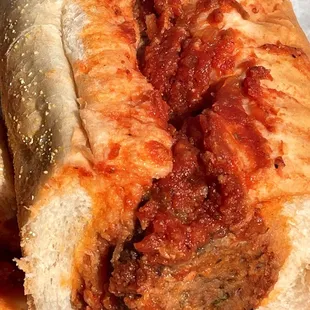 Meatball sandwich
