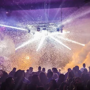 a crowd of people at a concert