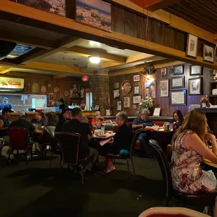 diners and dining area