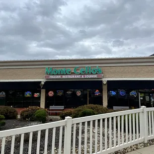 Front exterior of restaurant