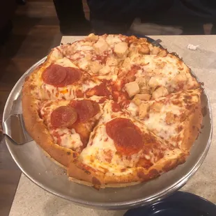 pizza, food