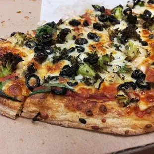 Veggie pizza.