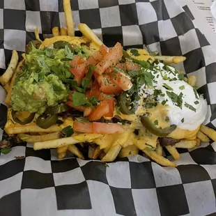 Loaded nacho fries