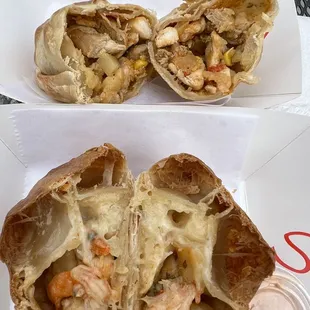 Chicken and Shrimp Empanadas