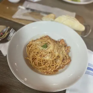 Spaghetti a l langosta