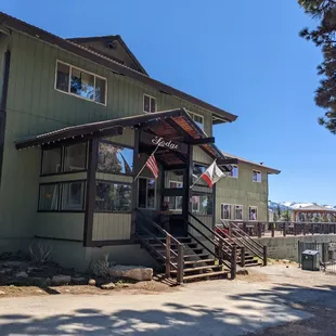 Lodge main entrance