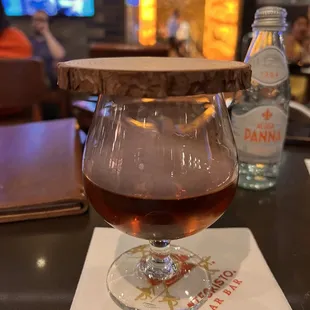 Their signature Montecristo cocktail