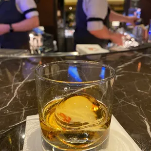 Nikka Coffey on a rock. Not bad for starting Vegas.