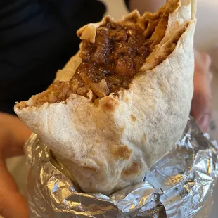 Chicken Mole Burrito