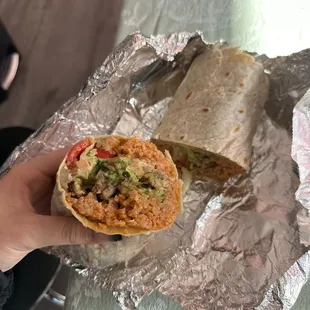 Carne Asada Burrito