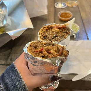 Mole Poblano Burrito