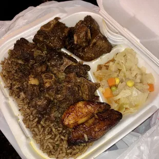 meat and rice