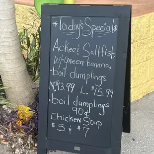 Today&apos;s Specials