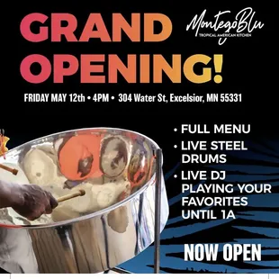 They open today! We enjoyed the soft opening on Tuesday! Nice change in Excelsior'!