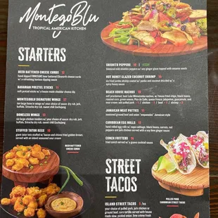 a menu for a mexican restaurant