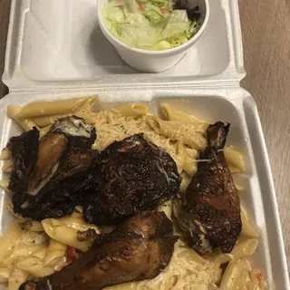 Rasta Pasta with Jerk Chicken