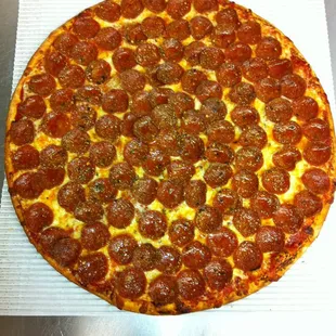 Our classic Pepperoni Pizza