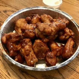 Bone in BBQ Wings