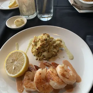 Crab Cake with Shrimp