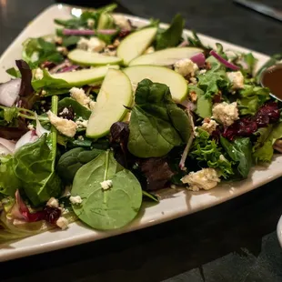 For a healthy and tasty option, try our Blues &amp; Greens salad at Monterey Court!  #FreshFood #HealthyEating