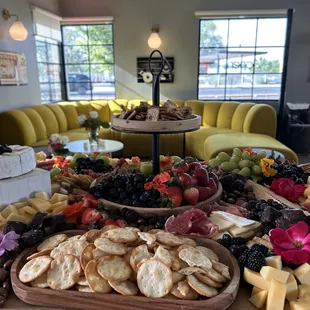 My charcuterie spread by an amazing local business.