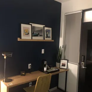 Beautifully decorated rooms.