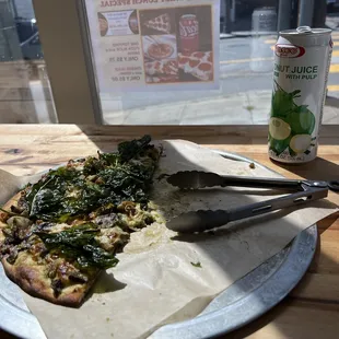 Green Curry Special Pizza