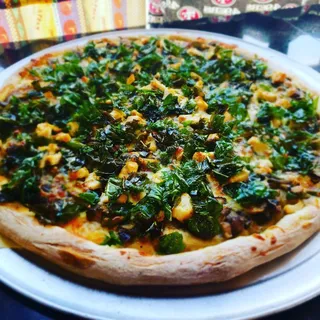 10. Green Curry Pizza