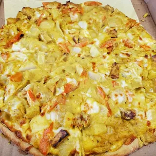 12. Yellow Curry Pizza