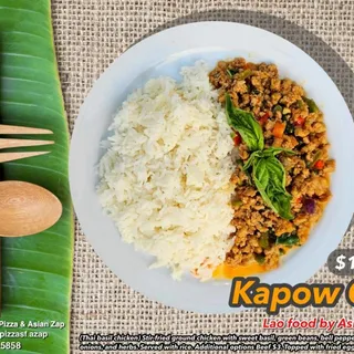 13. Kapow Gai Pizza